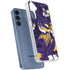 NFL Minnesota Vikings Tropical Print Galaxy A35 5G Clear Case